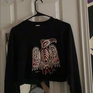 Cropped sweater